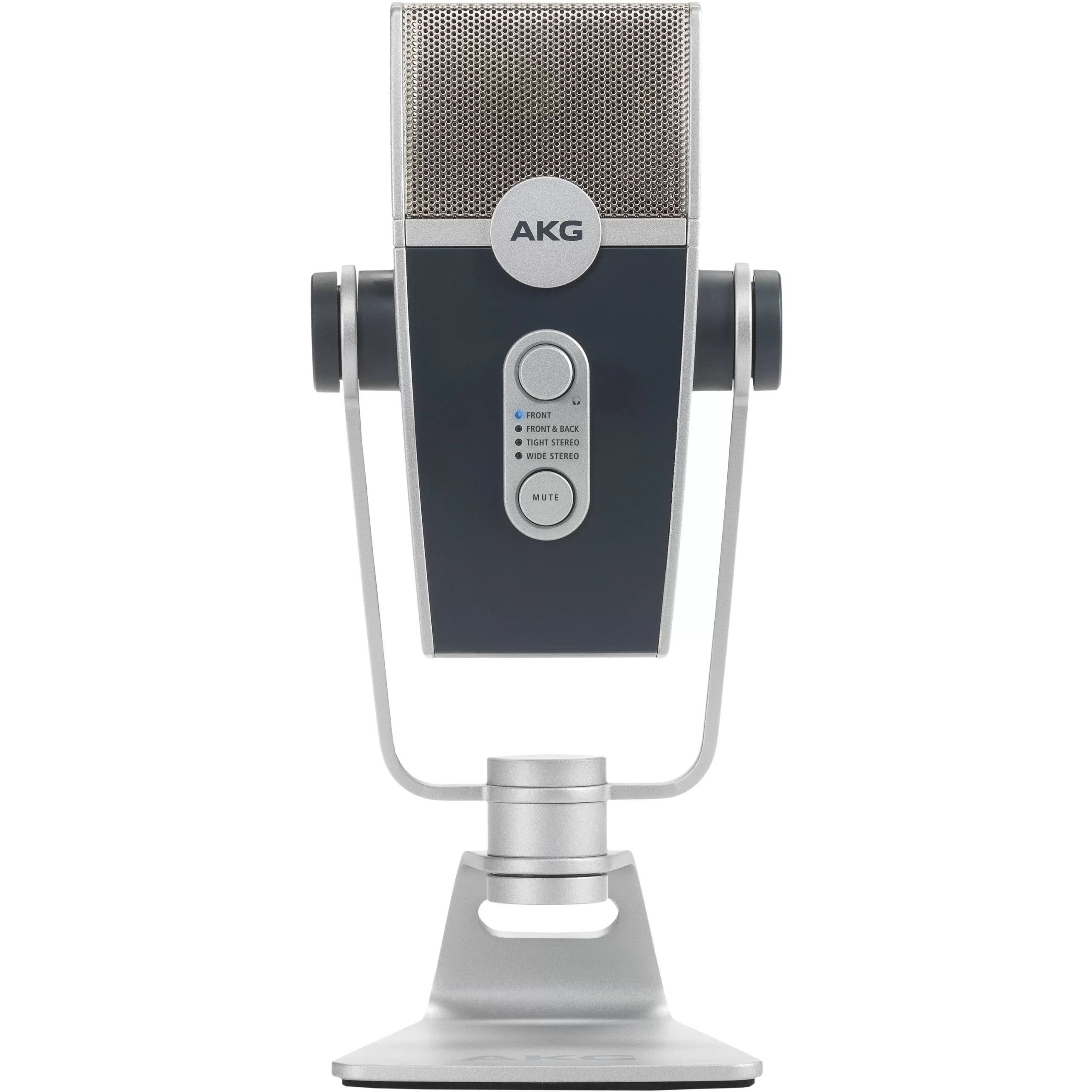 AKG Lyra Front-facing shot of an Ultra HD Multimode USB Microphone