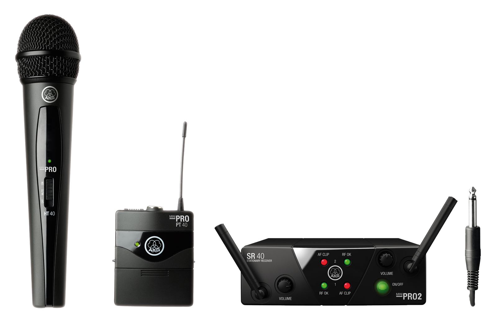 AKG WMS40 MINI Dual Vocal Instrumental Set