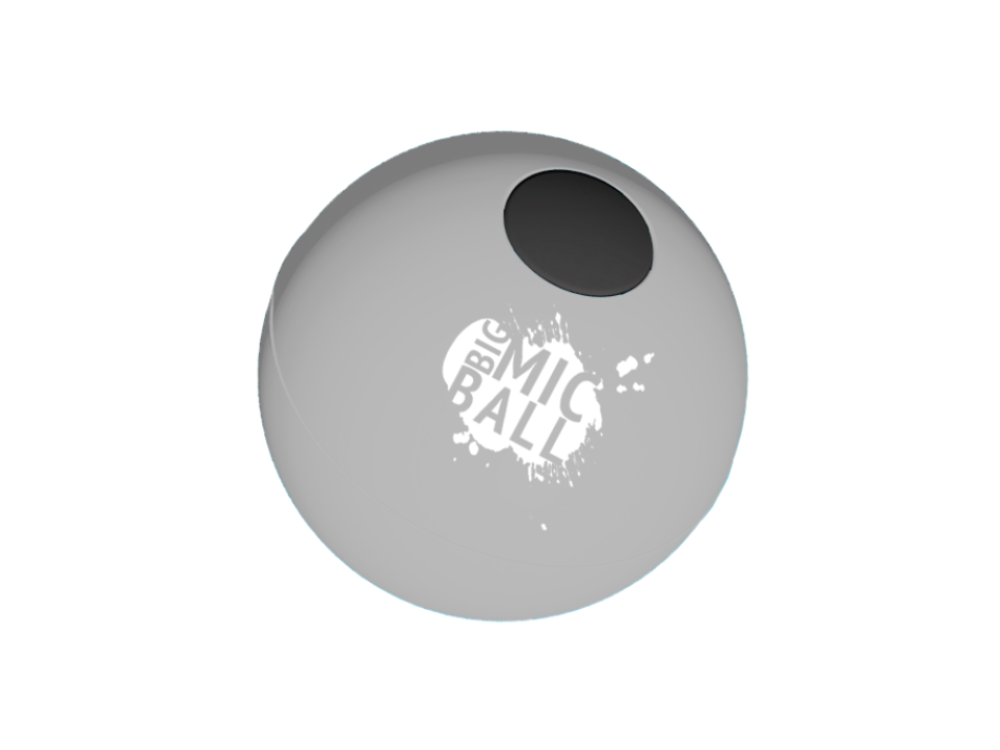 Big Mic Ball (Grey) Big Mic Ball (Grey)