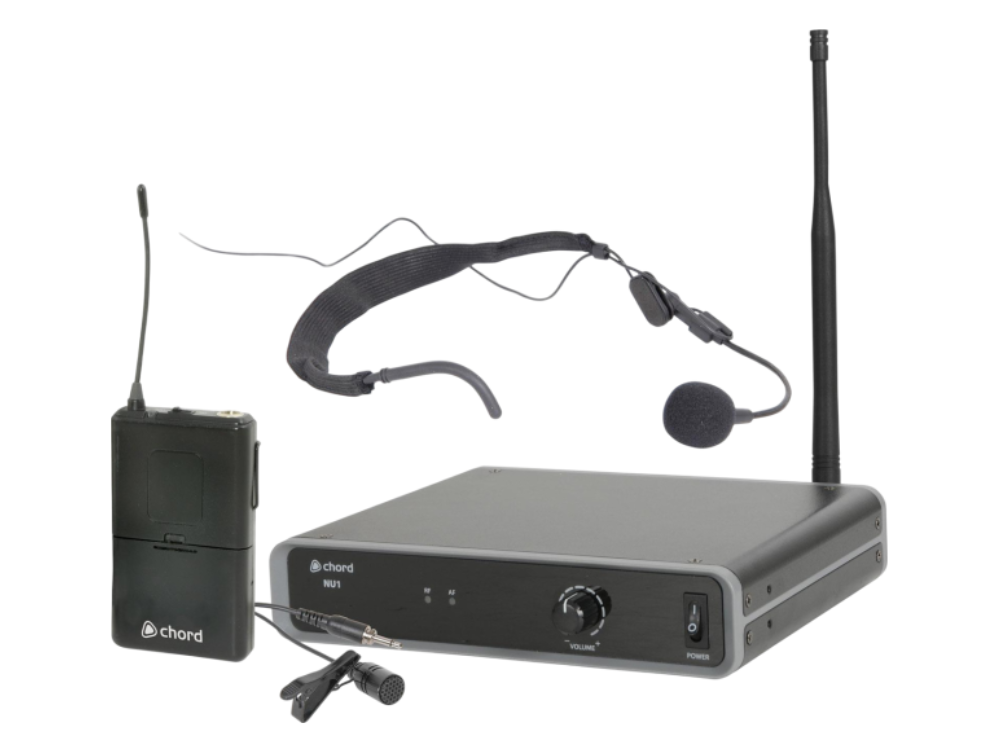Chord NU1-N UHF Single Beltpack Microphone System