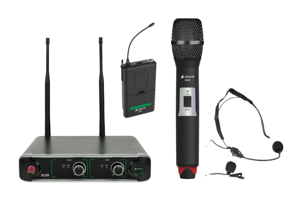 Chord SU20 Dual Handheld & Beltpack