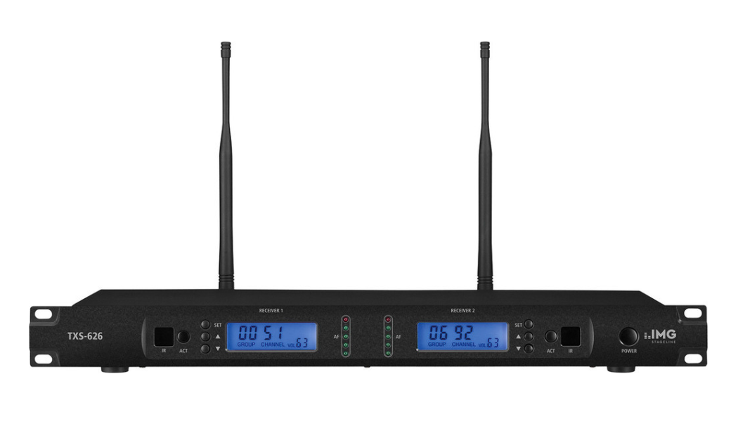 IMG Stage Line TXS-626 2-Channel Multifrequency Receiver Unit