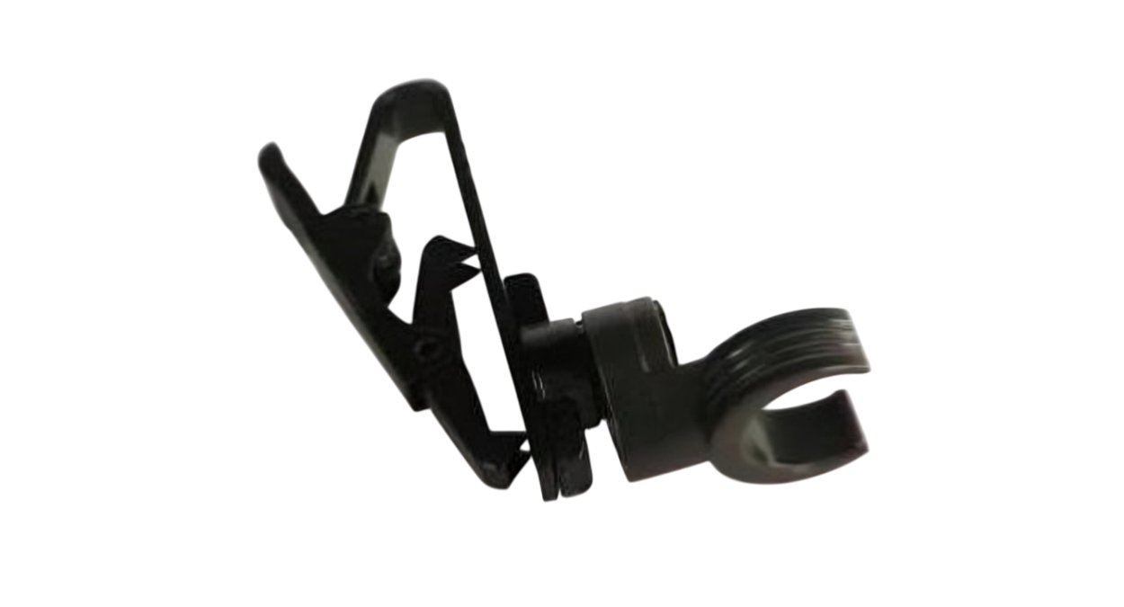 Close-up shot of a TOA replacement clip for a WM-370, WM-3310 and WM-4310