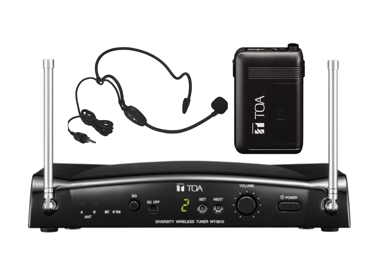 UHF Wireless Headset Microphone System (G01/D04)