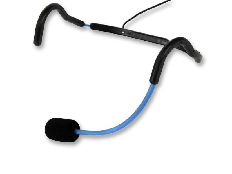 Trantec TS66-BL Fitness Headset Microphone – In Blue
