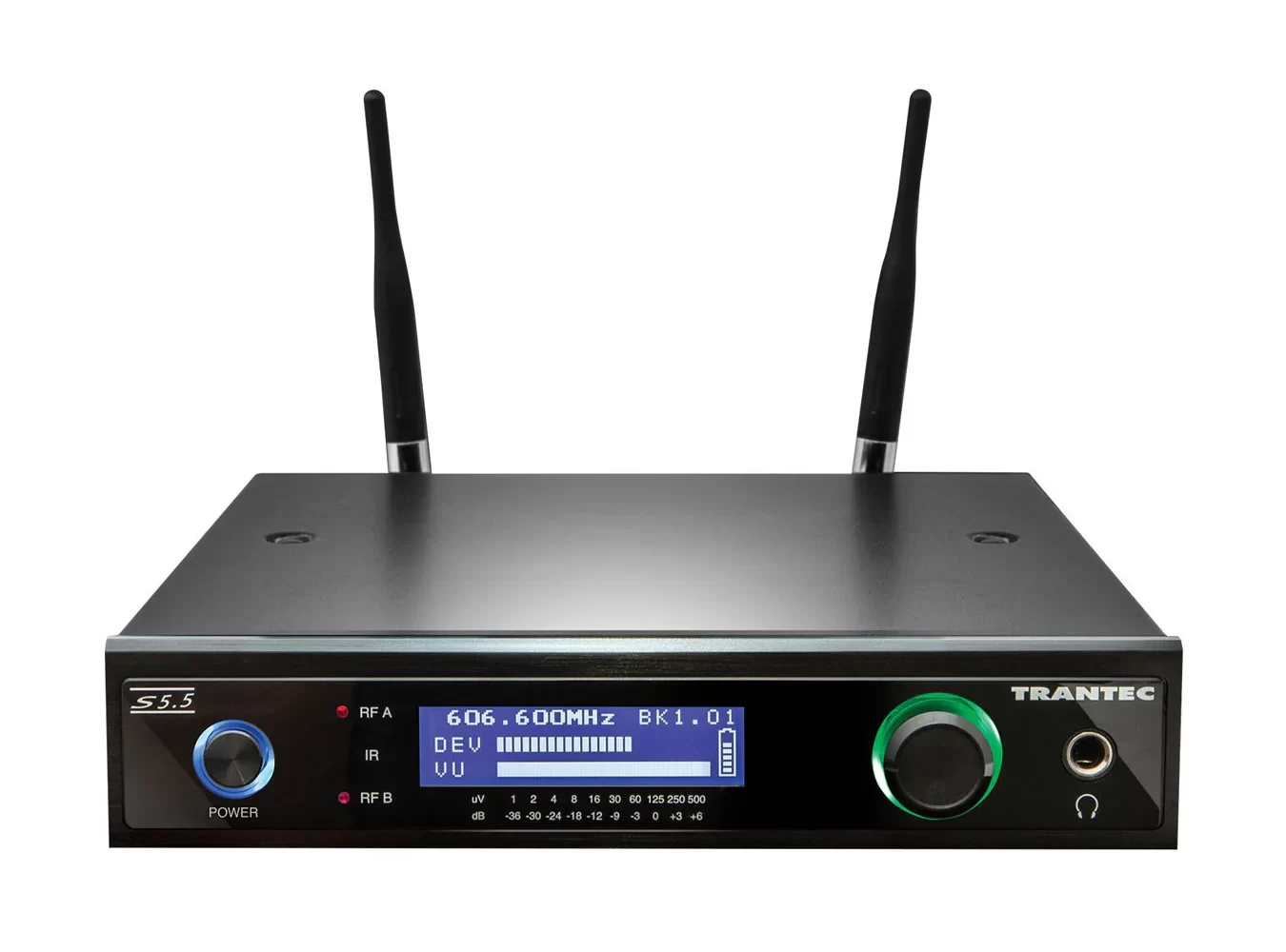 Trantec S5.5RXA-EB UHF Multi Frequency Receiver (Excluding Power Supply & Antenna)