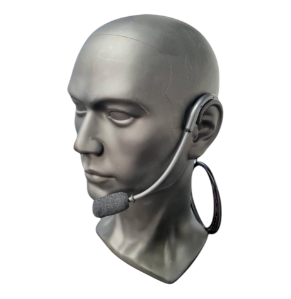 Trantec HM66-BK Fitness Headset Microphone – In Black