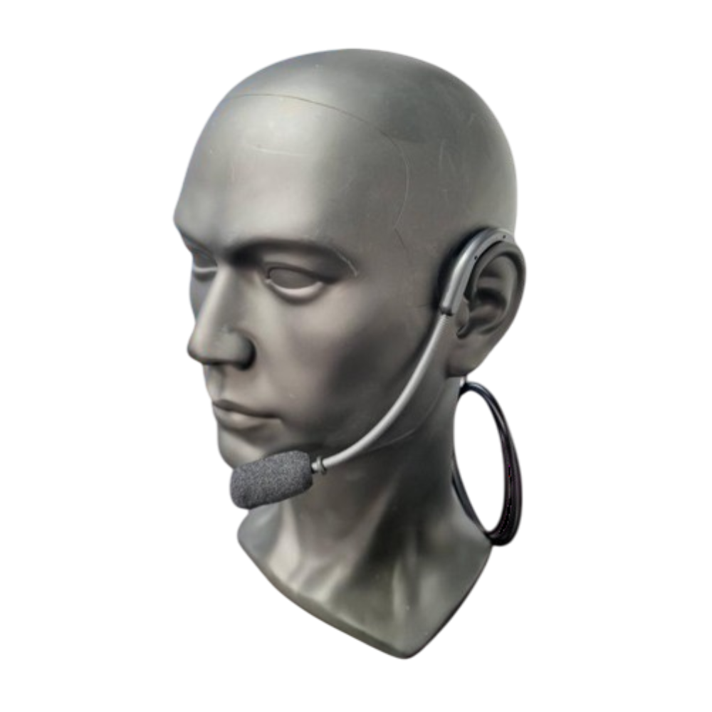 Trantec HM66-BK Fitness Headset Microphone – In Black