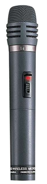 Front-facing shot of a TOA WM-3220 VHF Wireless Handheld Radio Microphone