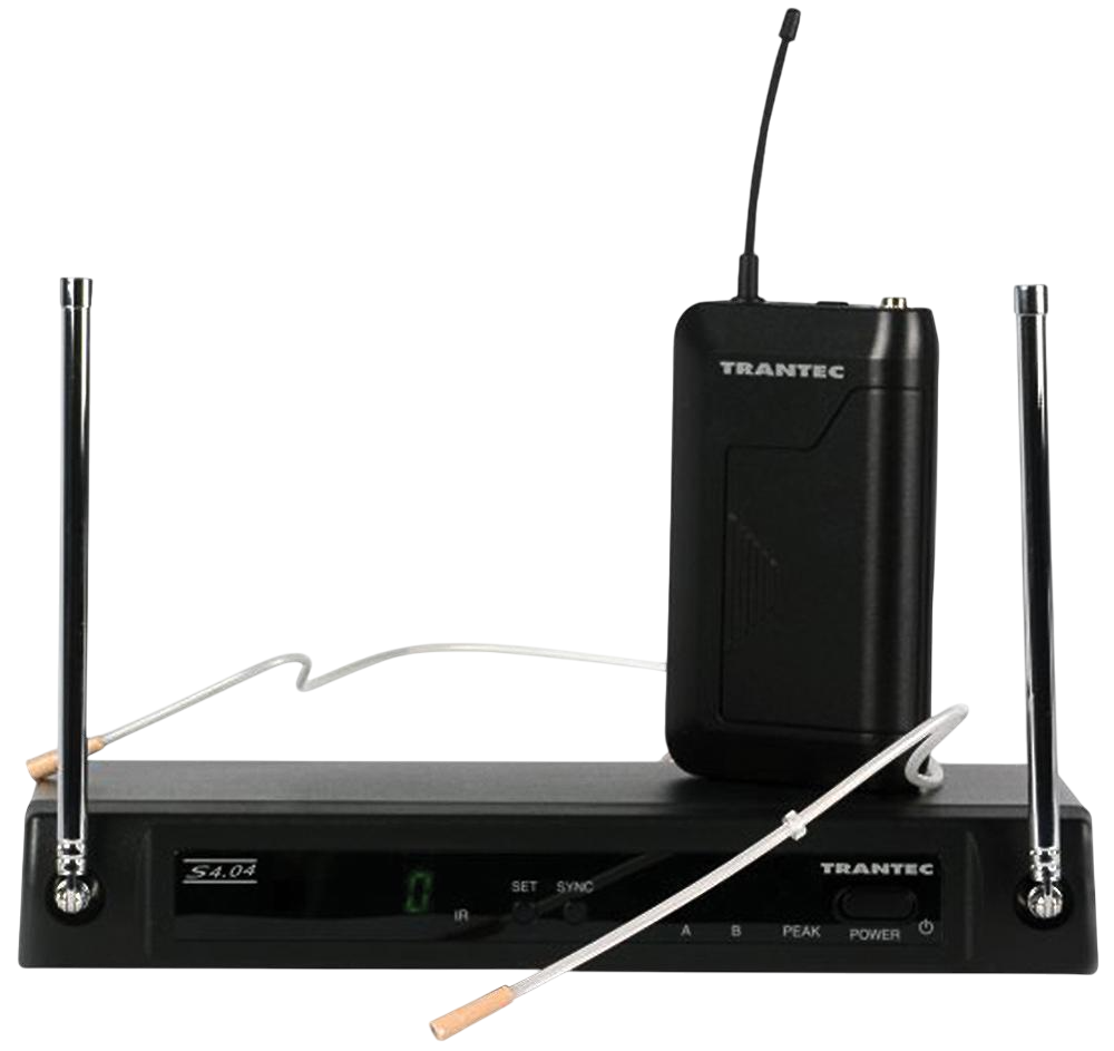 Trantec S4.04T UHF Theatre Headset System (Channel 70)